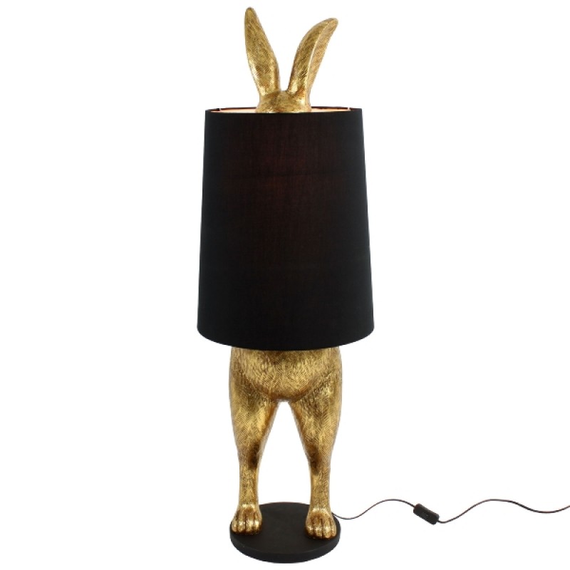 FLOOR LAMP HIDING RABBIT GOLD - FLOOR LAMPS